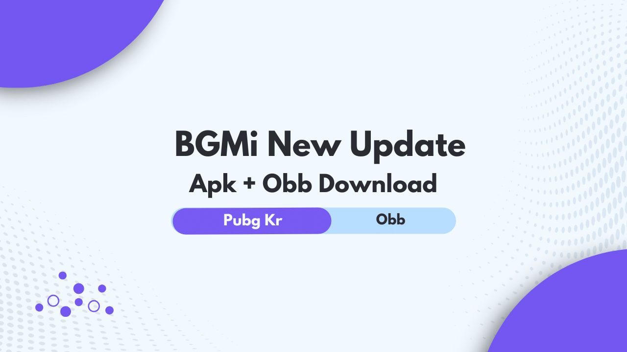 BGMi 3.3 New Update Apk